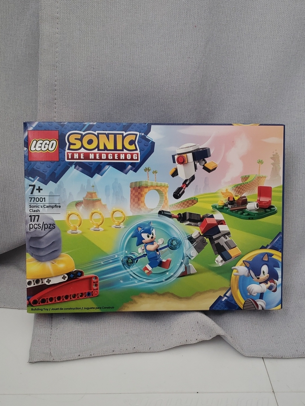 NEW Retiring LEGO Sonic the Hedgehog Sonic's Campfire Clash Building Kit